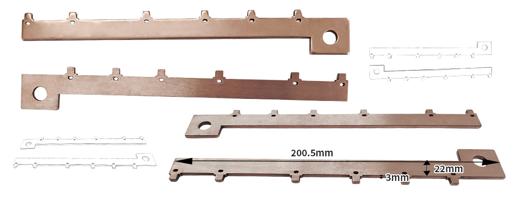 3mm Copper Busbar 3mm Copper Busbar