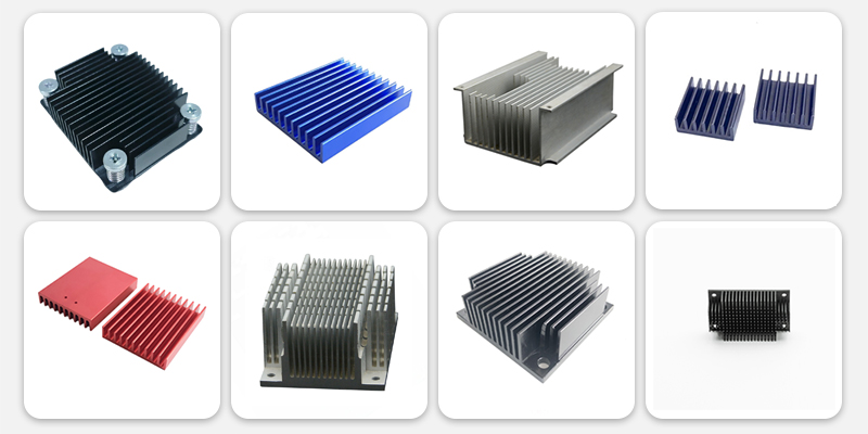 Aluminum Heatsink with Spring-loaded Screws Aluminum Heatsink with Spring-loaded Screws