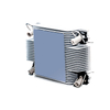 Manufacture Stamping anodizing Aluminum High Cooling Performance Industrial Heat Sink for Computer Refrigeration system