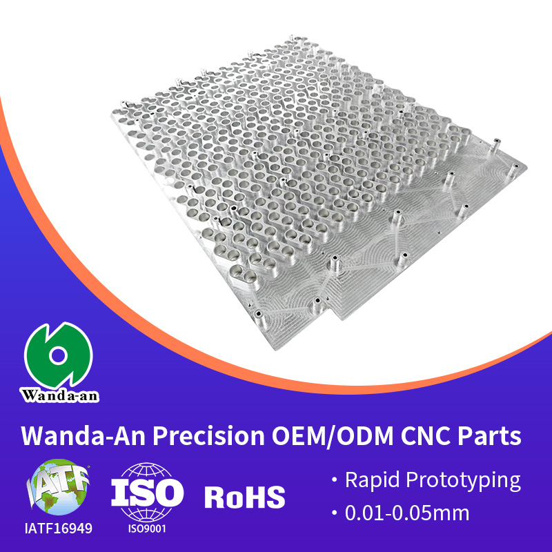 CNC Machined Aluminum Base Plate Parts