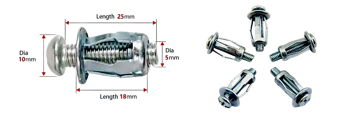Expansion Screw Petal Nut 3