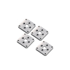 Custom CNC Machined Aluminum Square Flange Plate