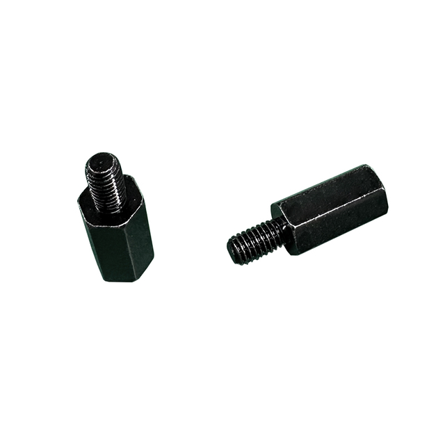 Impasse de ferro preto hexagonal M4