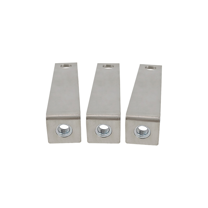 L-Shaped Copper Busbar