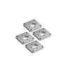 Custom CNC Machined Aluminum Square Flange Plate